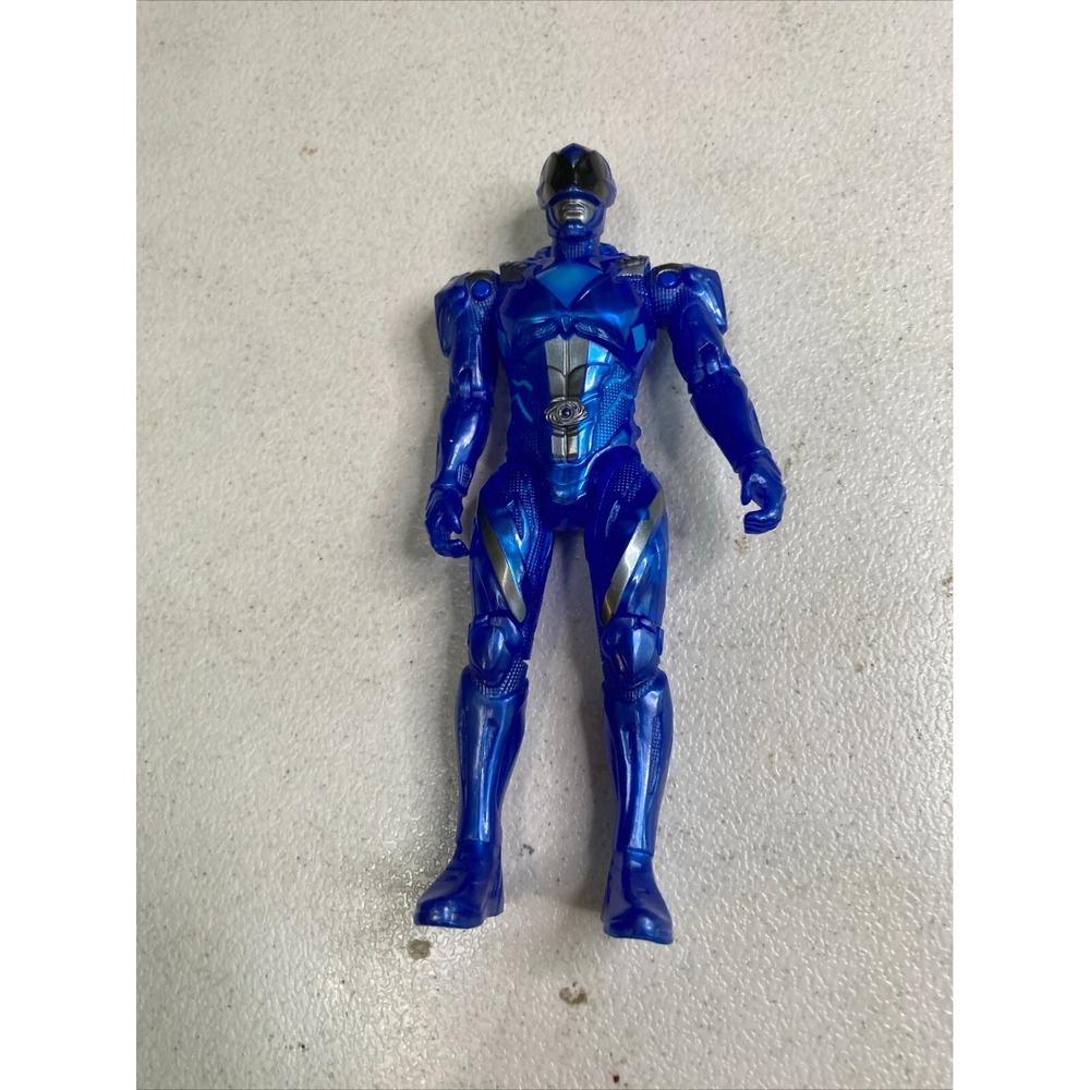Bandai Power Rangers Movie Blue Ranger Action Figure 2016 Legacy 5" Toy MMPR